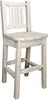 Montana Woodworks Homestead Collection Barstool with Back and Ergonomic Wooden Seat-Rustic Furniture Marketplace