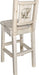 Montana Woodworks Homestead Collection Barstool with Back and Laser Engraved Design - Ready to Finish-Rustic Furniture Marketplace