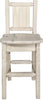 Montana Woodworks Homestead Collection Barstool with Back and Laser Engraved Design - Ready to Finish-Rustic Furniture Marketplace