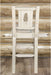 Montana Woodworks Homestead Collection Barstool with Back and Laser Engraved Design - Ready to Finish-Rustic Furniture Marketplace