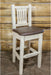 Montana Woodworks Homestead Collection Barstool with Back and Upholstered Seat-Rustic Furniture Marketplace