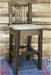 Montana Woodworks Homestead Collection Barstool with Back and Upholstered Seat-Rustic Furniture Marketplace