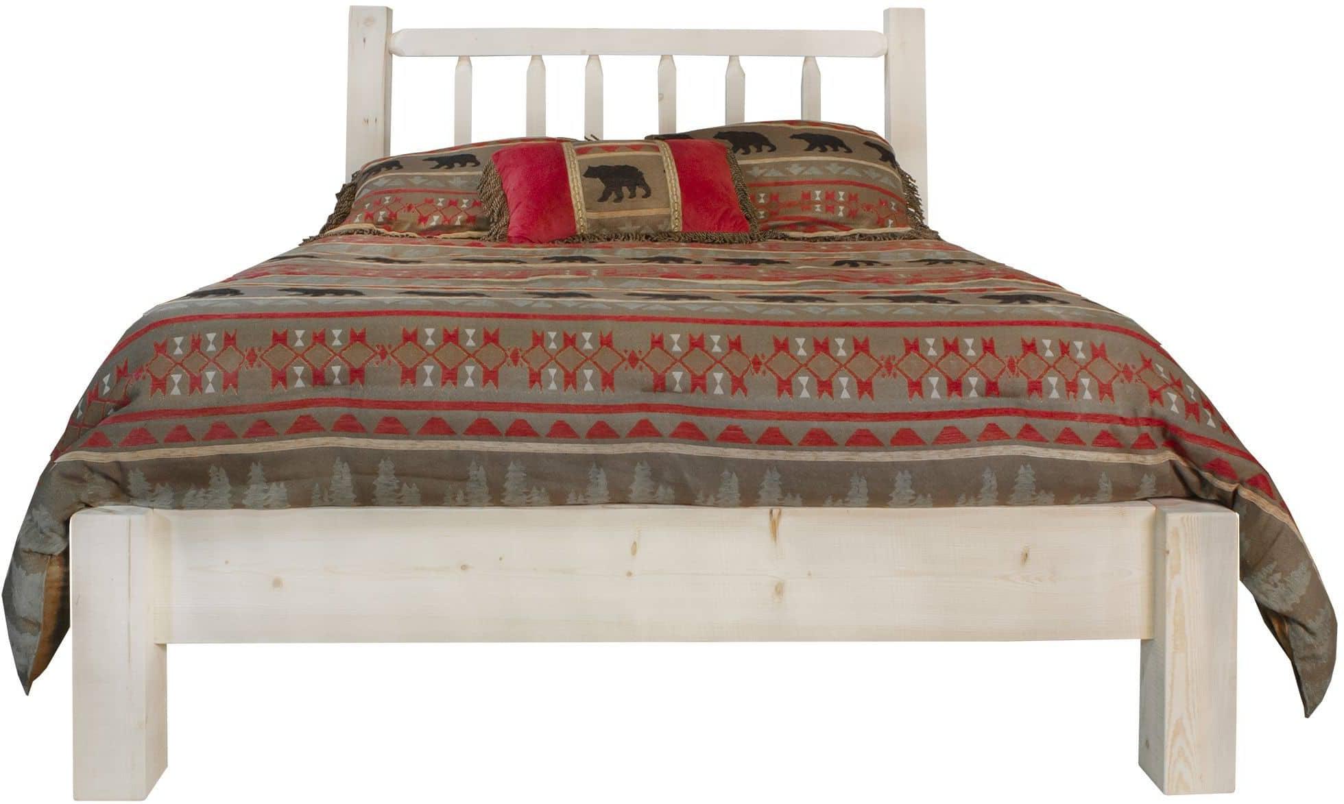 Montana Woodworks Homestead Collection California King Platform Bed-Rustic Furniture Marketplace