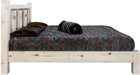 Montana Woodworks Homestead Collection California King Platform Bed - Clear Lacquer Finish-Rustic Furniture Marketplace