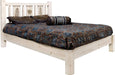 Montana Woodworks Homestead Collection California King Platform Bed - Unfinished-Rustic Furniture Marketplace