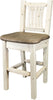 Montana Woodworks Homestead Collection Counter Height Barstool with Back-Rustic Furniture Marketplace