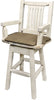 Montana Woodworks Homestead Collection Counter Height Swivel Captain's Barstool-Rustic Furniture Marketplace