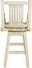 Montana Woodworks Homestead Collection Counter Height Swivel Captain's Barstool-Rustic Furniture Marketplace