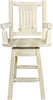 Montana Woodworks Homestead Collection Counter Height Swivel Captain's Barstool-Rustic Furniture Marketplace