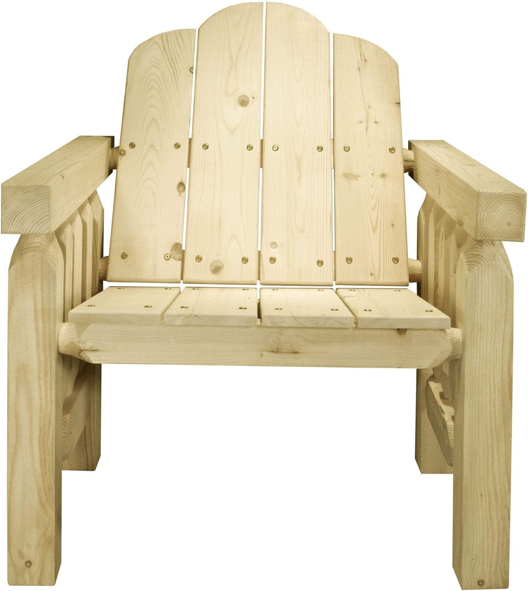 Montana Woodworks Homestead Collection Deck Chair-Rustic Furniture Marketplace