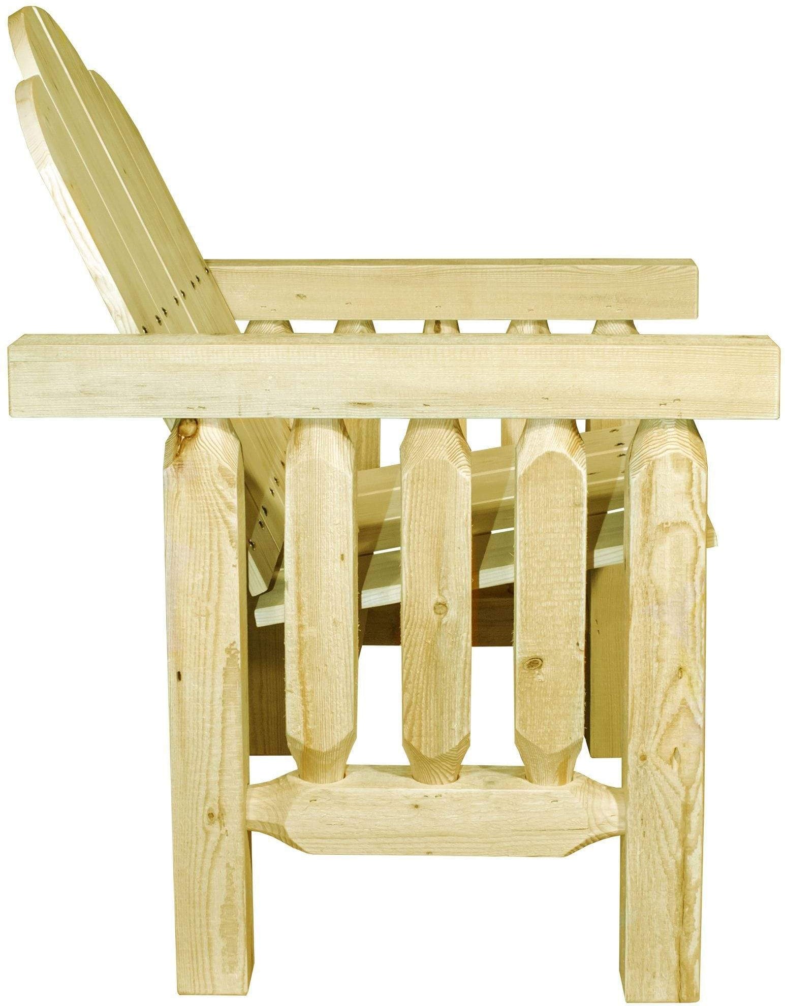 Montana Woodworks Homestead Collection Deck Chair-Rustic Furniture Marketplace