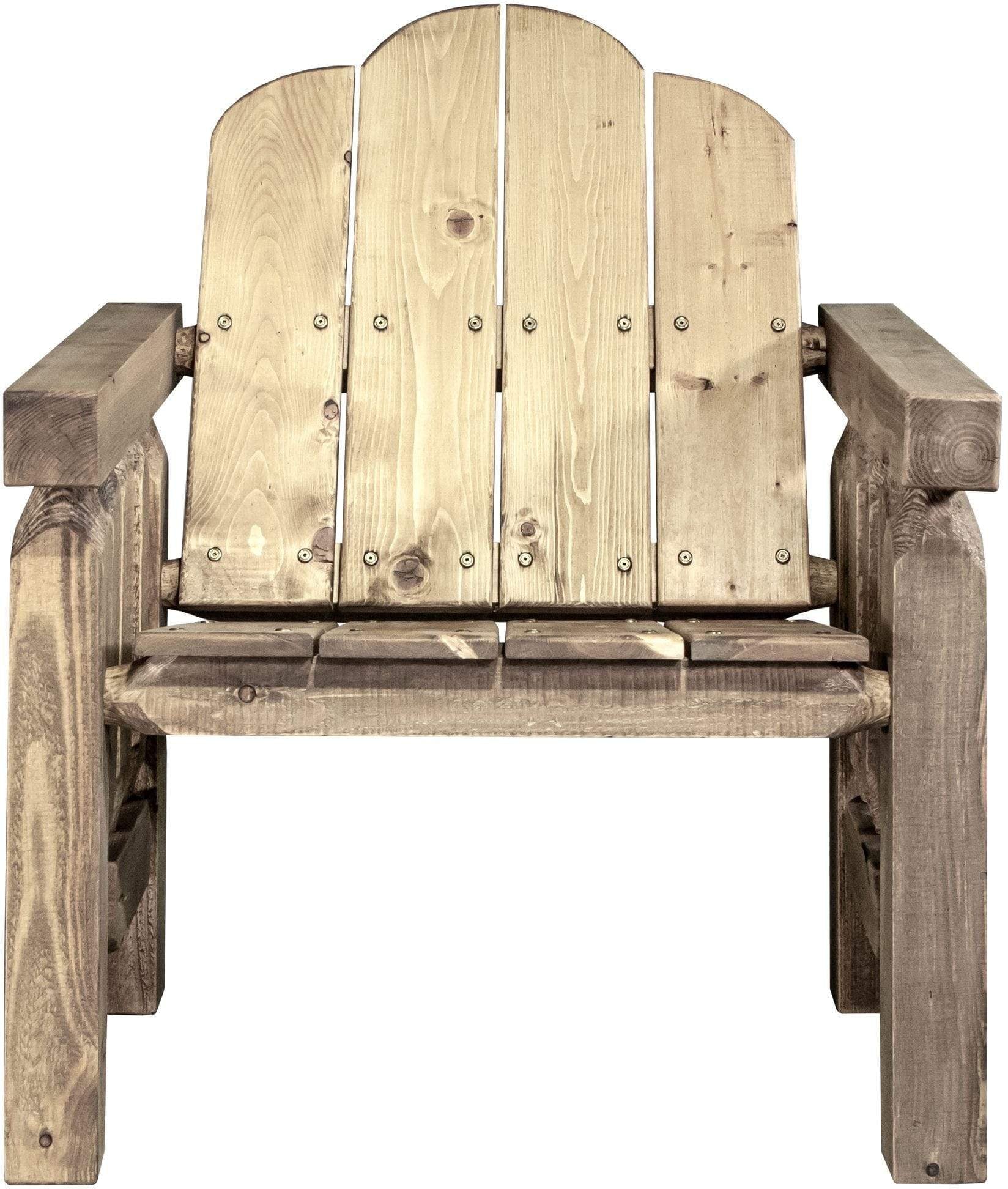 Montana Woodworks Homestead Collection Deck Chair-Rustic Furniture Marketplace