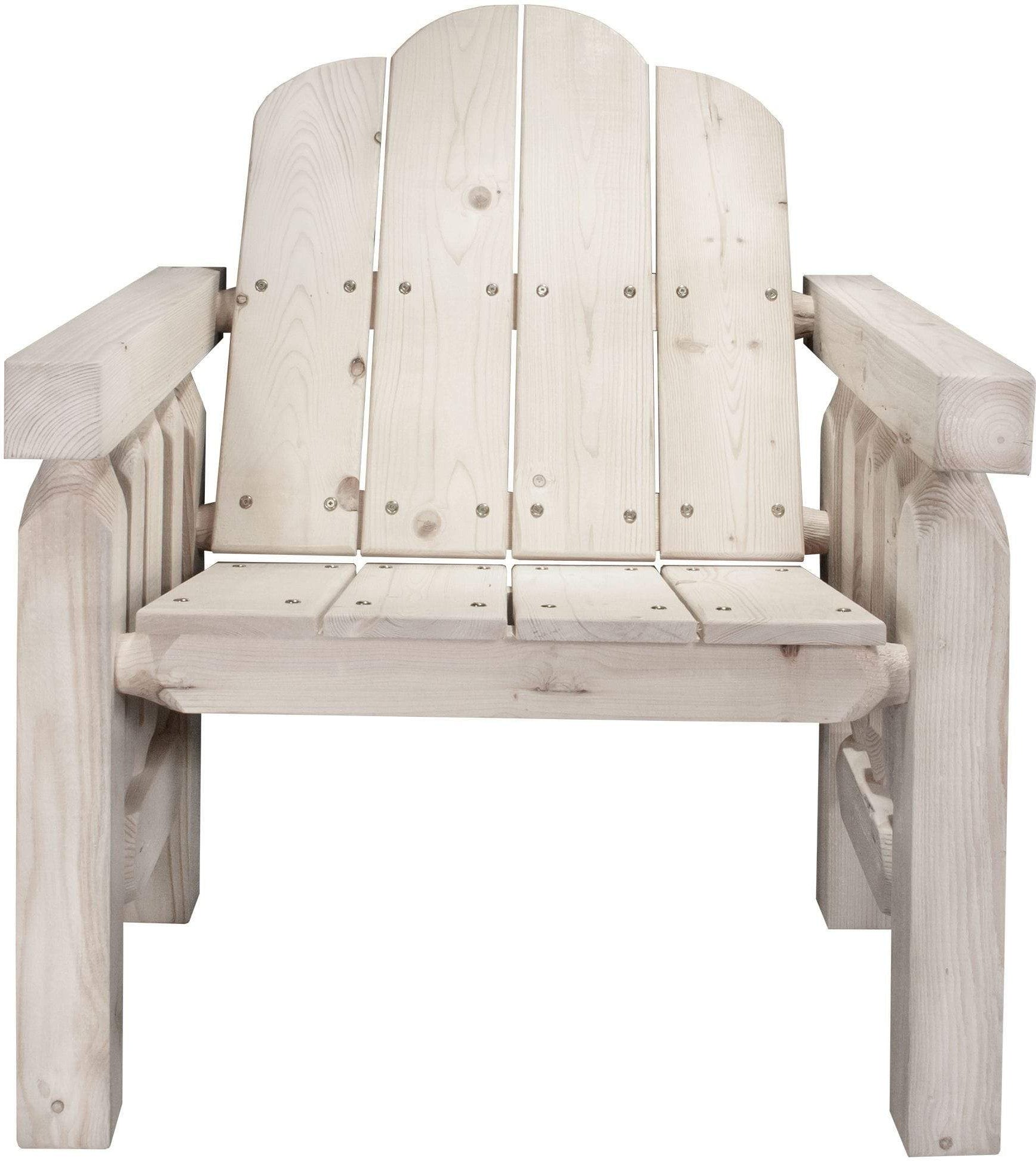 Montana Woodworks Homestead Collection Deck Chair-Rustic Furniture Marketplace