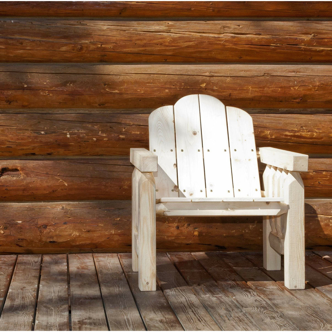 Montana Woodworks Homestead Collection Deck Chair-Rustic Furniture Marketplace