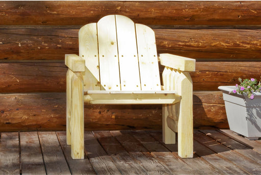 Montana Woodworks Homestead Collection Deck Chair-Rustic Furniture Marketplace