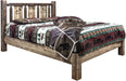 Montana Woodworks Homestead Collection Full Platform Bed - Stain & Clear Lacquer Finish-Rustic Furniture Marketplace