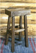 Montana Woodworks Homestead Collection Half Log Barstool-Rustic Furniture Marketplace