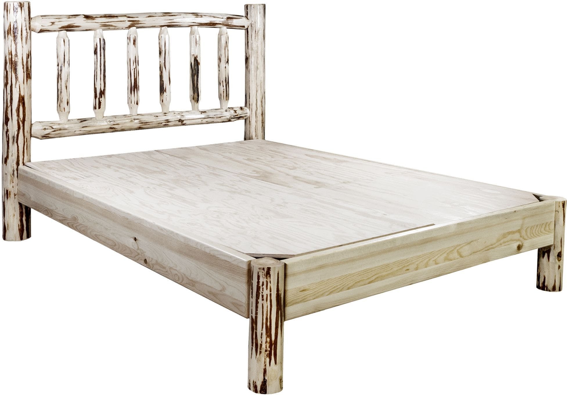 Montana Woodworks Montana Collection California King Platform Bed-Rustic Furniture Marketplace