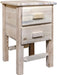 Montana Woodworks Homestead Collection Nightstand with 2 Drawers-Rustic Furniture Marketplace
