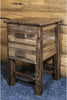 Montana Woodworks Homestead Collection Nightstand with 2 Drawers-Rustic Furniture Marketplace