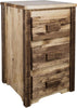 Montana Woodworks Homestead Collection Nightstand with 3 Drawers-Rustic Furniture Marketplace