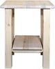 Montana Woodworks Homestead Collection Nightstand with Shelf-Rustic Furniture Marketplace