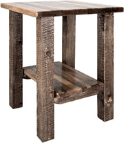 Montana Woodworks Homestead Collection Nightstand with Shelf-Rustic Furniture Marketplace