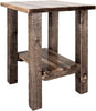 Montana Woodworks Homestead Collection Nightstand with Shelf-Rustic Furniture Marketplace