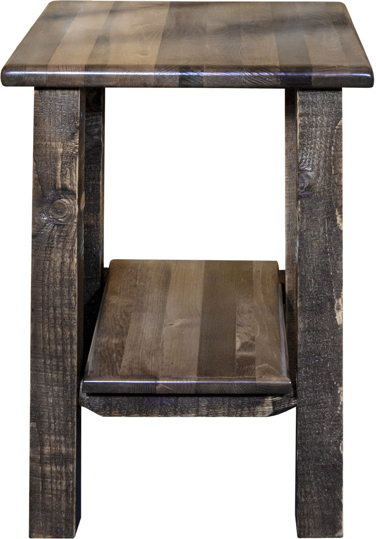 Montana Woodworks Homestead Collection Nightstand with Shelf-Rustic Furniture Marketplace