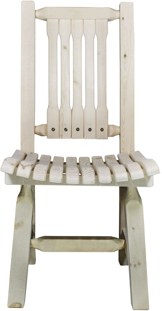 Montana Woodworks Homestead Collection Patio Chair-Rustic Furniture Marketplace