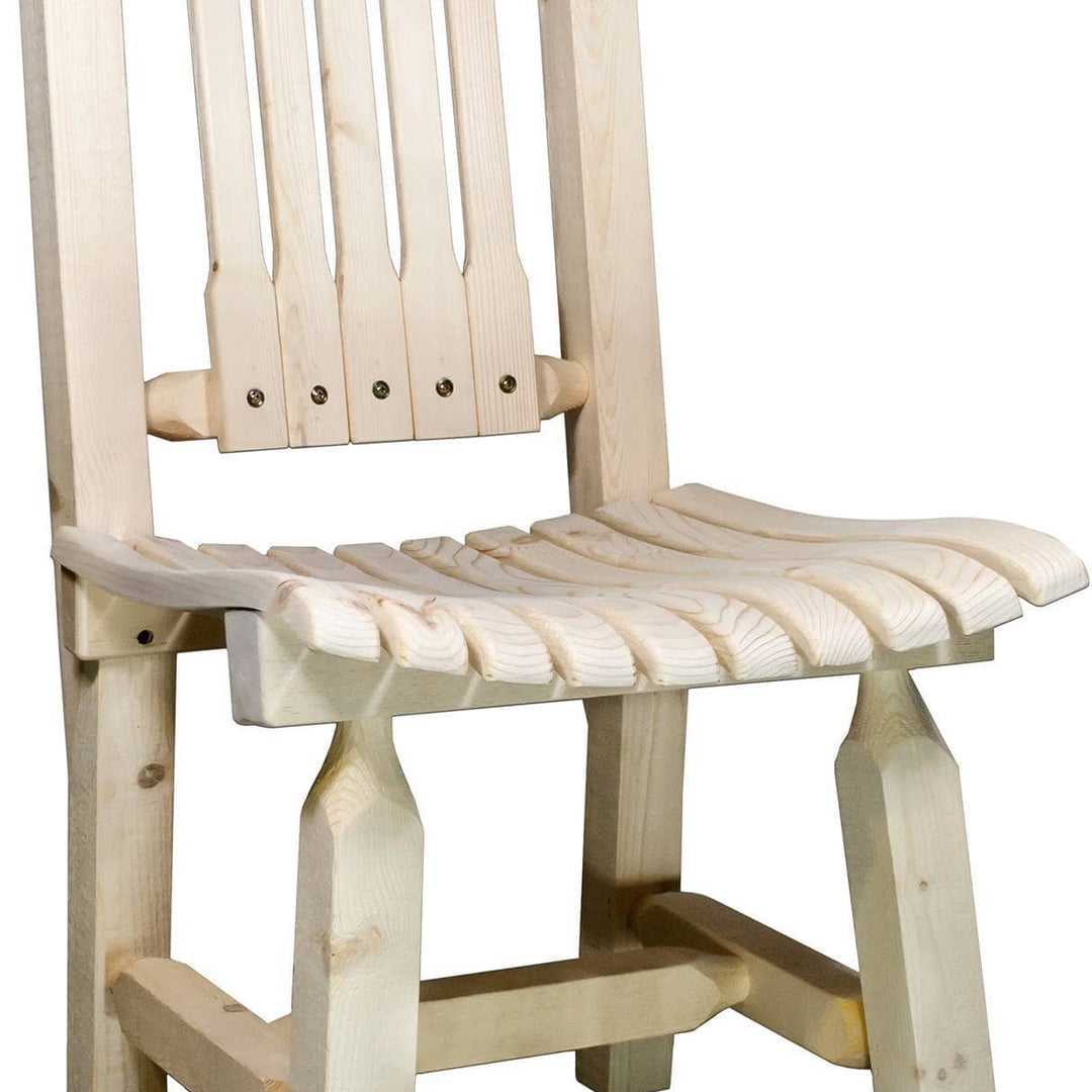 Montana Woodworks Homestead Collection Patio Chair-Rustic Furniture Marketplace