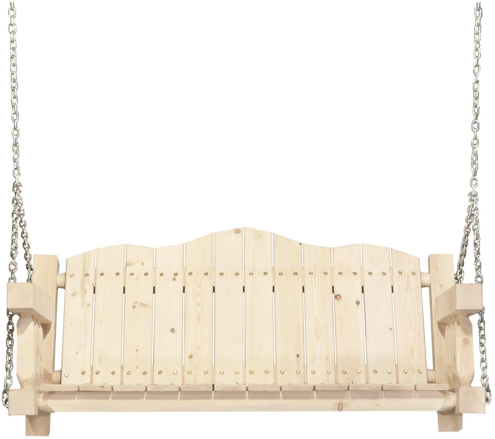 Montana Woodworks Homestead Collection Porch Swing-Rustic Furniture Marketplace