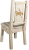 Montana Woodworks Homestead Collection Side Chair with Laser Engraved Design - Ready to Finish-Rustic Furniture Marketplace