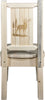 Montana Woodworks Homestead Collection Side Chair with Laser Engraved Design - Ready to Finish-Rustic Furniture Marketplace