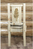 Montana Woodworks Homestead Collection Side Chair with Laser Engraved Design - Ready to Finish-Rustic Furniture Marketplace