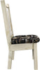 Montana Woodworks Homestead Collection Side Chair with Upholstered Seat-Rustic Furniture Marketplace