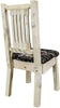 Montana Woodworks Homestead Collection Side Chair with Upholstered Seat-Rustic Furniture Marketplace