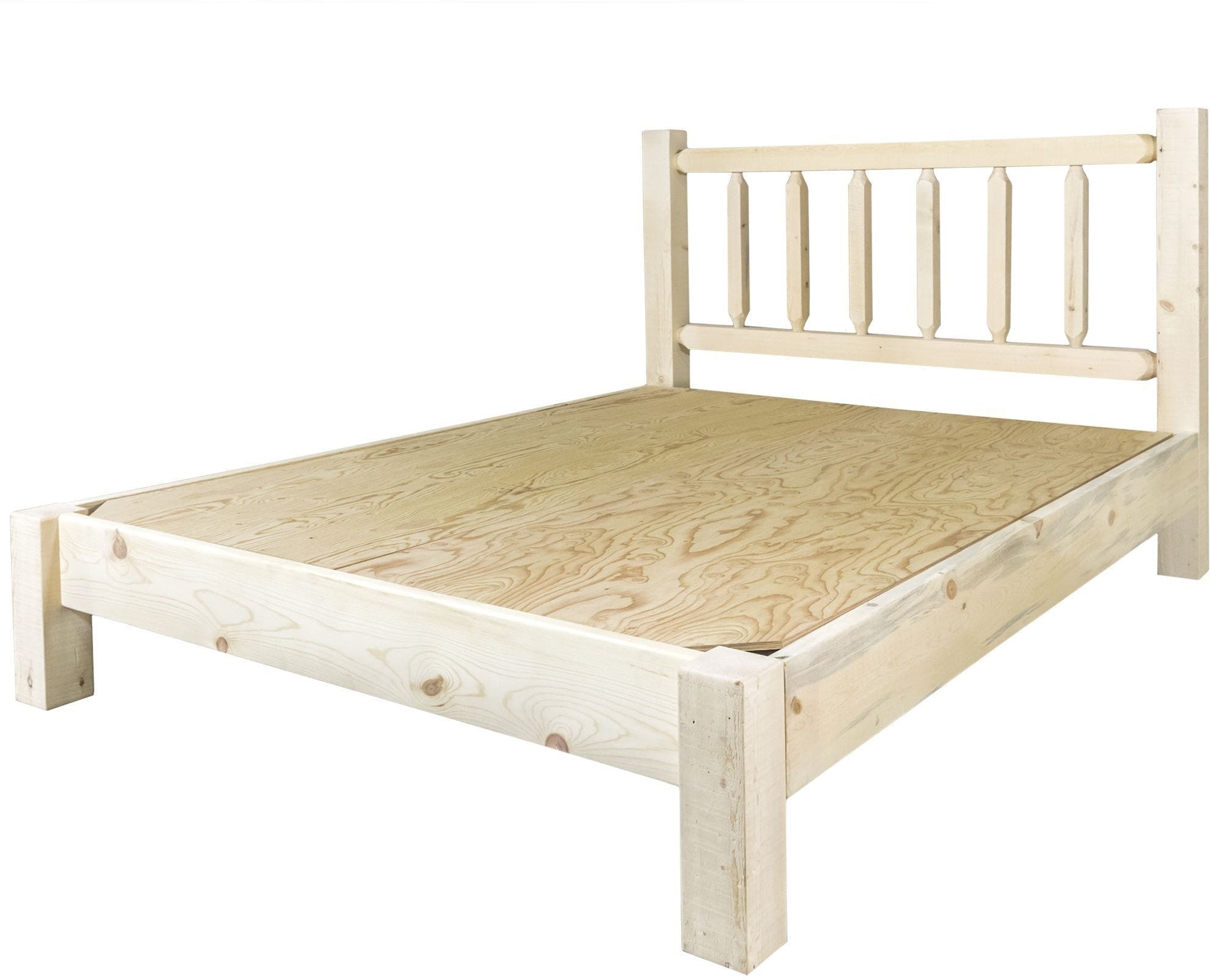 Montana Woodworks Homestead Collection Twin Platform Bed-Rustic Furniture Marketplace