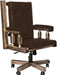 Montana Woodworks Homestead Collection Upholstered Office Chair-Rustic Furniture Marketplace