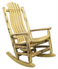 Montana Woodworks Montana Collection Adult Log Rocker - Exterior Finish-Rustic Furniture Marketplace