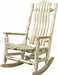 Montana Woodworks Montana Collection Adult Log Rocker - Ready to Finish-Rustic Furniture Marketplace