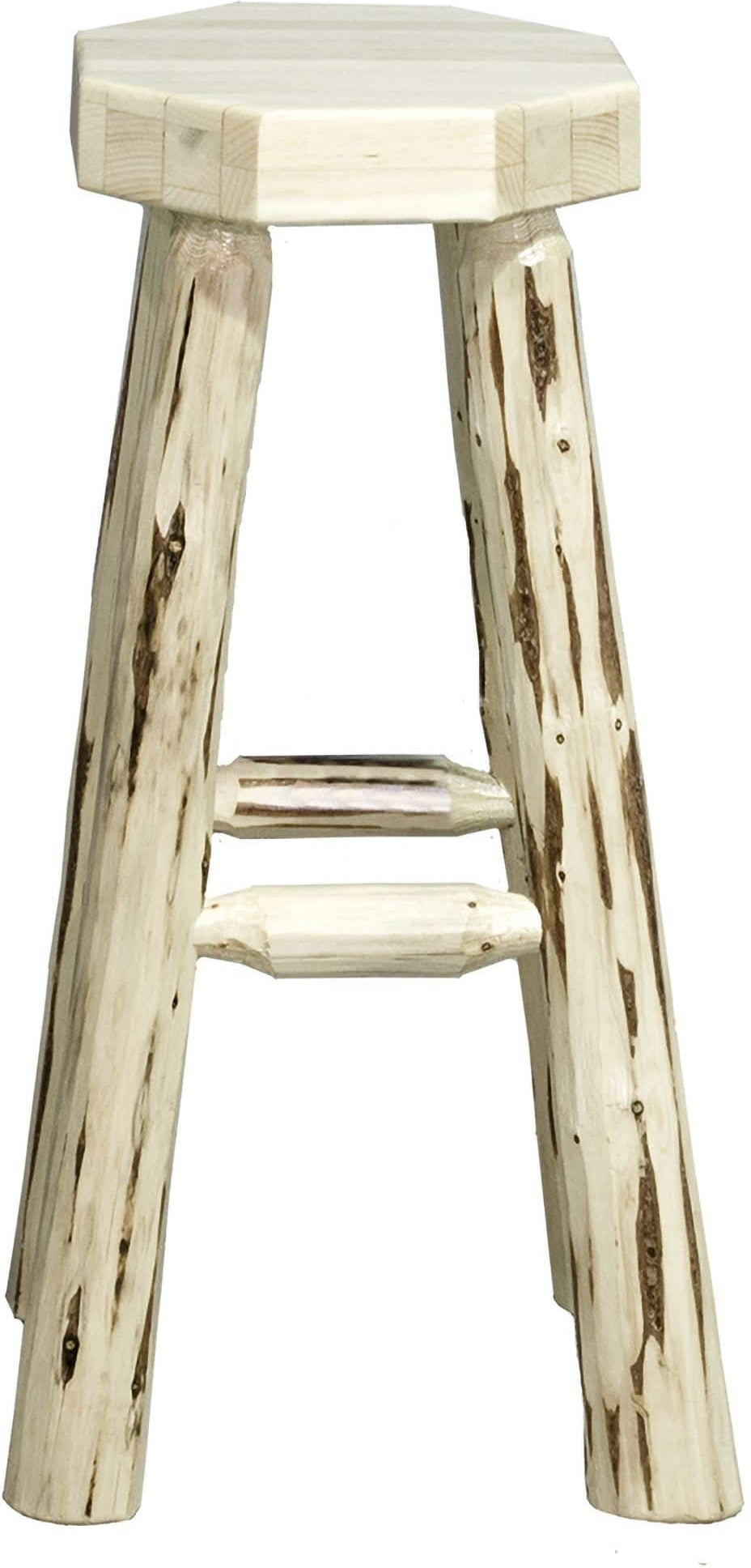 Montana Woodworks Montana Collection Backless Barstool-Rustic Furniture Marketplace
