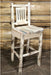 Montana Woodworks Montana Collection Barstool with Back and Ergonomic Wooden Seat-Rustic Furniture Marketplace
