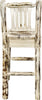 Montana Woodworks Montana Collection Barstool with Back and Ergonomic Wooden Seat-Rustic Furniture Marketplace