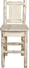 Montana Woodworks Montana Collection Barstool with Laser Engraved Moose Design - Ready to Finish-Rustic Furniture Marketplace