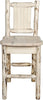 Montana Woodworks Montana Collection Barstool with Laser Engraved Moose Design - Ready to Finish-Rustic Furniture Marketplace