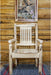 Montana Woodworks Montana Collection Captain's Chair with Ergonomic Wooden Seat-Rustic Furniture Marketplace