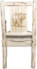 Montana Woodworks Montana Collection Captain's Chair with Laser Engraved Design - Clear Lacquer Finish-Rustic Furniture Marketplace