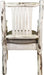 Montana Woodworks Montana Collection Captain's Chair with Upholstered Seat-Rustic Furniture Marketplace