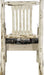 Montana Woodworks Montana Collection Captain's Chair with Upholstered Seat-Rustic Furniture Marketplace